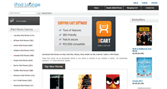 Desktop Screenshot of ipod-lounge.com